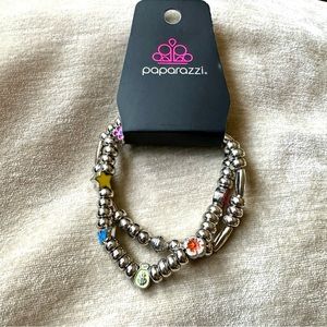 Paparazzi Jewelry Charming Campaign Multi Bracelet Stretch Set Of 2 Brand New